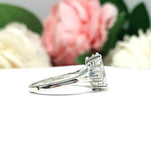 Marquise CZ Trillion Accents Engagement Ring