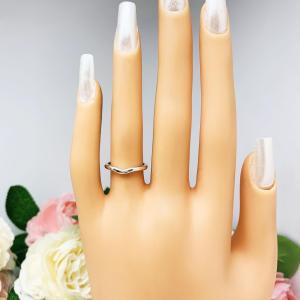 Slightly Curved Wedding Band