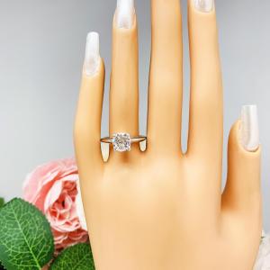 8mm Web Cut Cubic Zirconia Engagement Ring SIZE 9 FINAL SALE