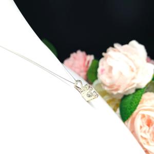 Round CZ 6 Prong Pendant Neckace Near Colorless Cubic Zirconia Sterling Silver