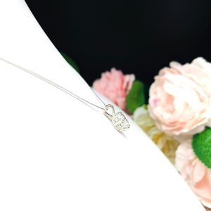 8mm Heart Cubic Zirconia Pendant With Optional Chain FINAL SALE
