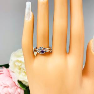 December Birthstone Swiss Blue Topaz Stacking Ring SIZE 7 FINAL SALE