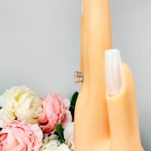 Natural White Topaz 10mm Heart Ring SIZE 8.5 FINAL SALE