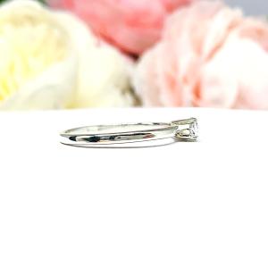 Marquise CZ East West Stacking Engagement Ring
