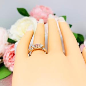 Marquise CZ East West Engagement Ring