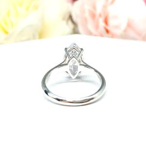 Marquise Cubic Zirconia 14x7mm Engagement Ring SIZE 6.5 FINAL SALE