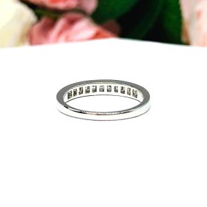 Round 2mm Cubic Zirconia Channel Set Wedding Band
