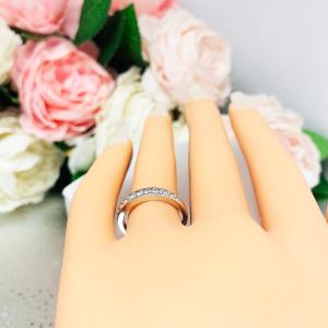 Round 2mm Cubic Zirconia Channel Set Wedding Band