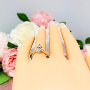 Marquise Cubic Zirconia 6 Prong Engagement Ring SIZE 7 FINAL SALE