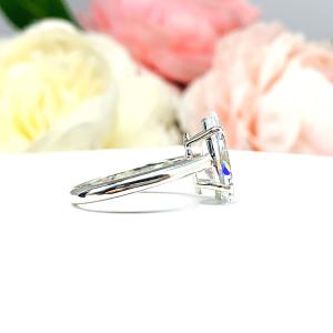 Marquise Cubic Zirconia 14x7mm Engagement Ring SIZE 6.5 FINAL SALE