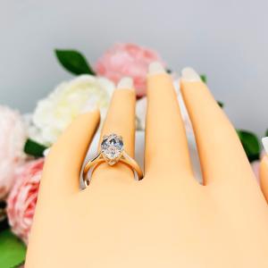 Marquise Cubic Zirconia 14x7mm Engagement Ring SIZE 6.5 FINAL SALE