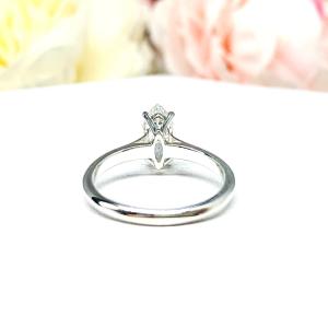 Marquise Near Colorless 10x5mm Cubic Zirconia Engagement Ring SIZE 6.5 FINAL SALE