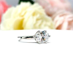 Oval Cubic Zirconia East West Horizontal Set Engagement Ring
