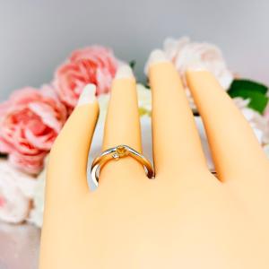 November Birthstone Golden Citrine Stacking Ring