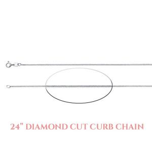 Marquise CZ Pendant Sterling Silver Necklace 14x7mm 3 Carats Colorless Cubic Zirconia