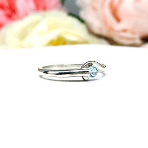 December Birthstone Swiss Blue Topaz Stacking Ring SIZE 7 FINAL SALE