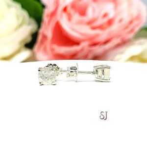 Round Contra Luz Precious Opal 5mm Sterling Silver Stud Earrings