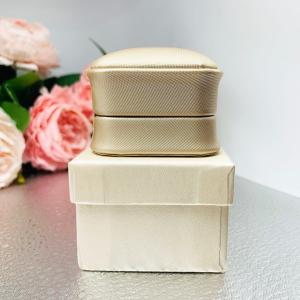 Bracelet Gift Presentation Box - Shimmer champagne color - Includes ivory color outer box