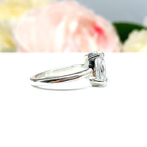 Marquise Radiant CZ 2 Stone Engagement Ring Toi Et Moi You and Me