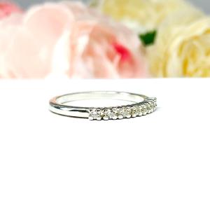 Round Near Colorless CZ Wedding Band 2mm Seven Stone