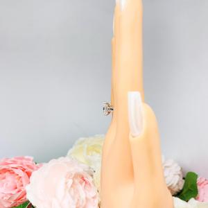 Radiant CZ Engagement Ring Cathedral Setting