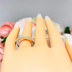 Round Moissanite Wedding Band -  2.5mm authentic moissanites - Sterling silver half-eternity setting