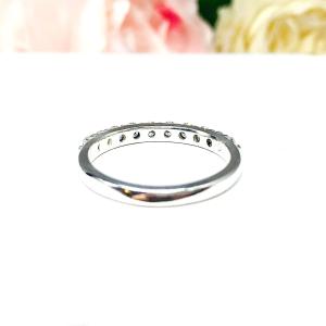 Round Moissanite Wedding Band -  2.5mm authentic moissanites - Sterling silver half-eternity setting