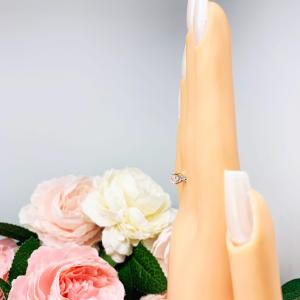 Round Cubic Zirconia Engagement Ring – 5mm-9mm, Sterling Silver