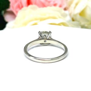 Cushion Moissanite Engagement Ring Size 9 – 7.5mm (2 cts), 10k White Gold
