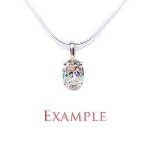 Oval-Cut Cubic Zirconia Loose Stone • 10x8mm (2.5 carats) Near‑Colorless Diamond Simulant