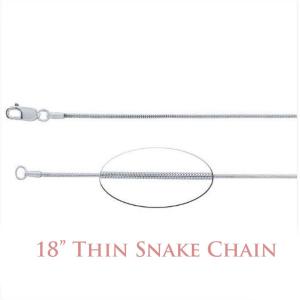 Round-Cut CZ 3-Prong Pendant or Necklace • 5mm—10mm, Sterling Silver