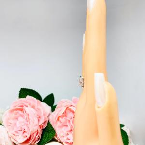 Marquise Emerald & Radiant‑Cut CZ Toi Et Moi Ring • Sterling Silver