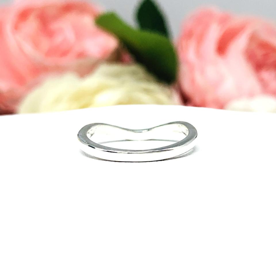 Curved Wedding Band