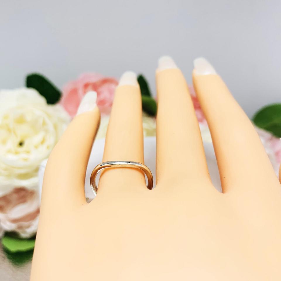 Curved Wedding Band