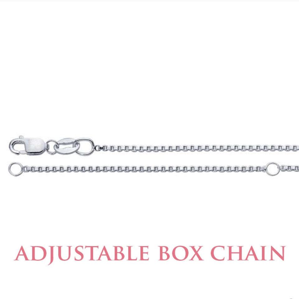 Emerald Cut CZ Pendant Sterling Silver Necklace Colorless Cubic Zirconia