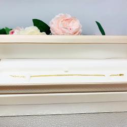 Bracelet Gift Presentation Box - Shimmer champagne color - Includes ivory color outer box