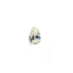 Pear-Cut Cubic Zirconia Loose • 12x8mm (3 carats) Near‑Colorless Diamond Simulant